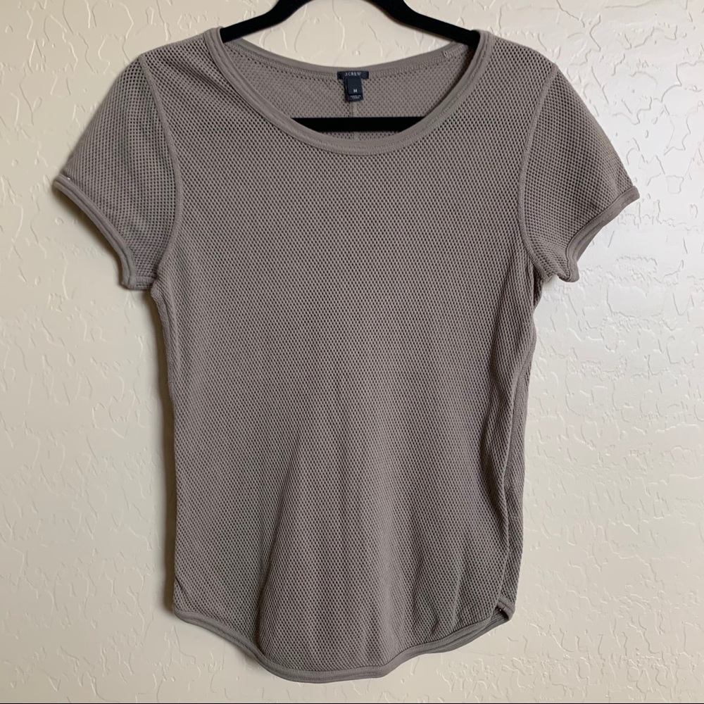 J.Crew Mesh Top